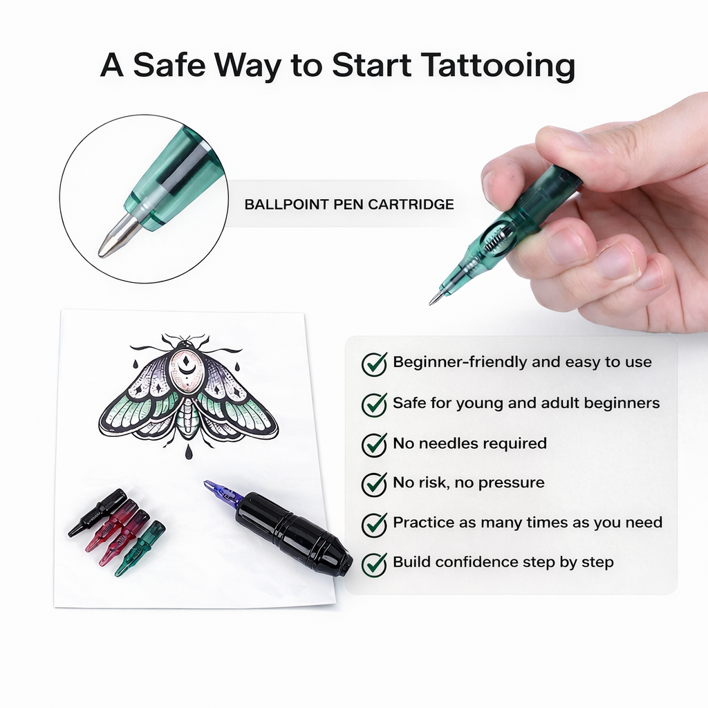 Wireless Tattoo Pen  Starter Kit